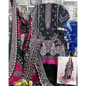 Latest Pakistani Cotton Embroidered Suits Collection