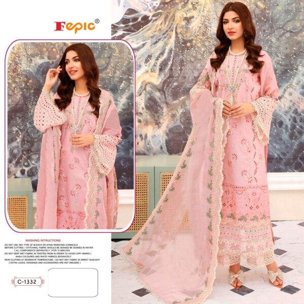 Pakistani Suit Cotton - SareesWala.com