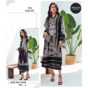 Pakistani Lawn Replica Embroidered Suit
