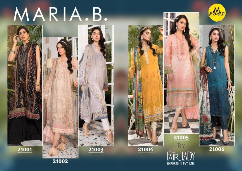 Mariab Pakistani suits with Pants