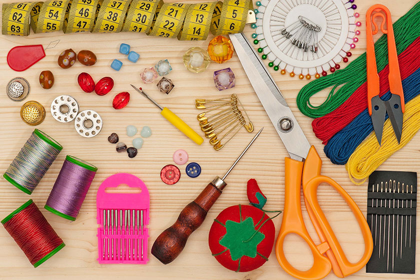 Tools and Materials required for Homemade Pakistani Dresses