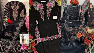 Black Dress Designs Pakistani