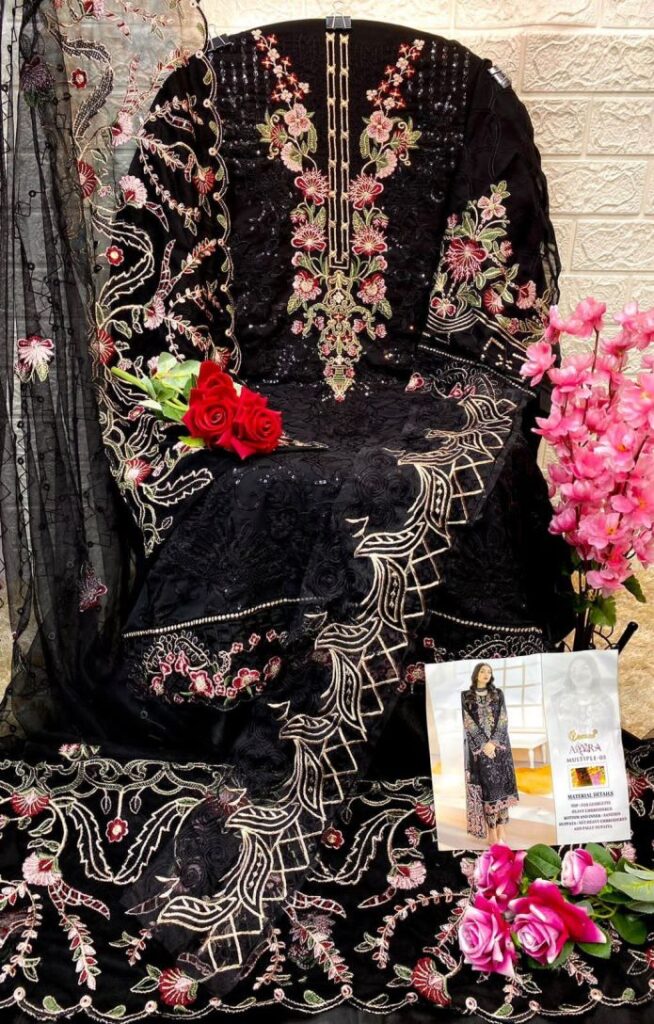 Pakistani Black Dress Designs