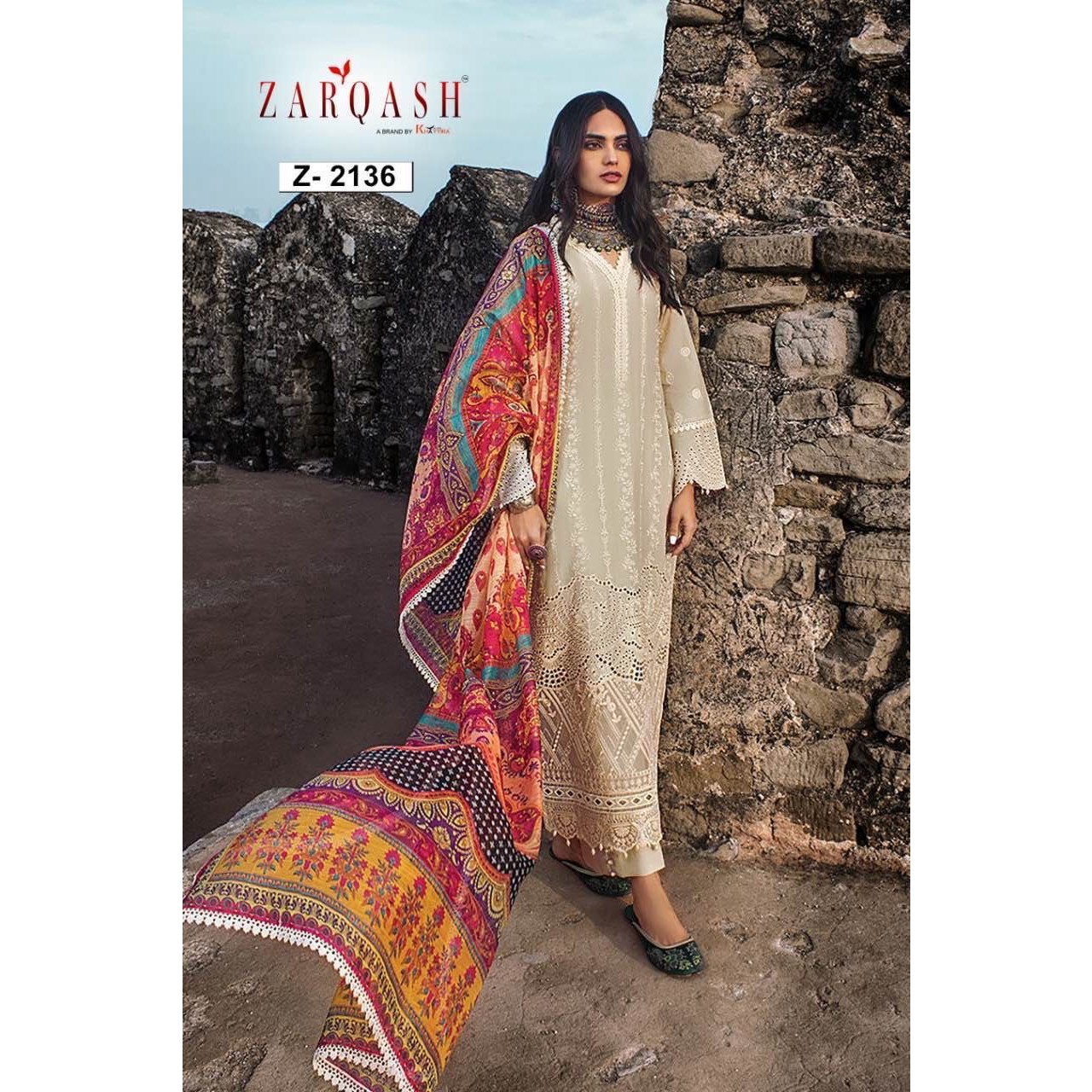 Women's Blue Pakistani suits Karachi Dress Material – Stilento